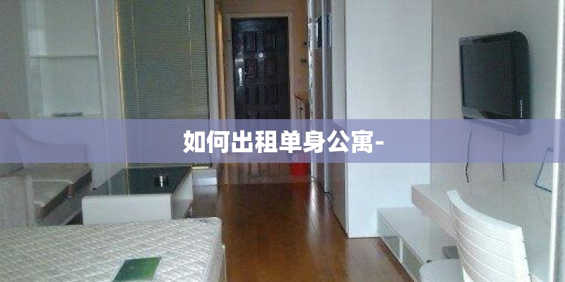 如何出租单身公寓-